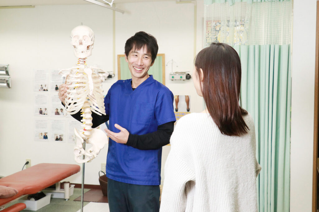 箕面 健寿の森整体院の施術