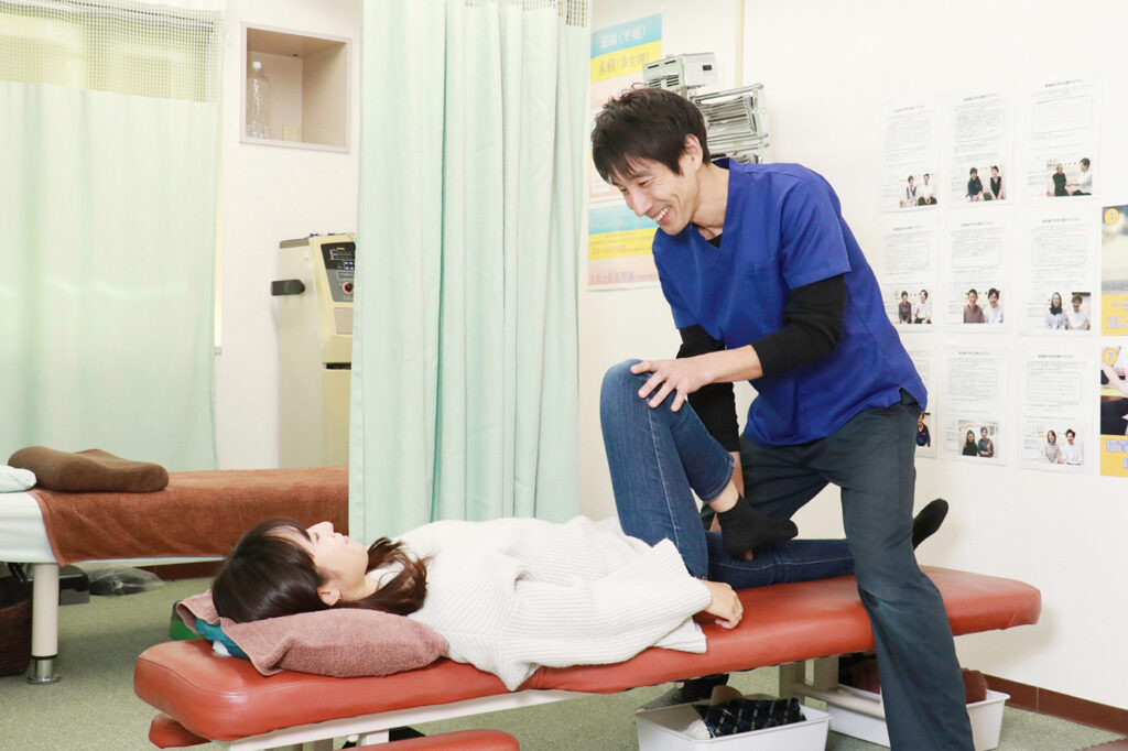 箕面 健寿の森整体院の施術