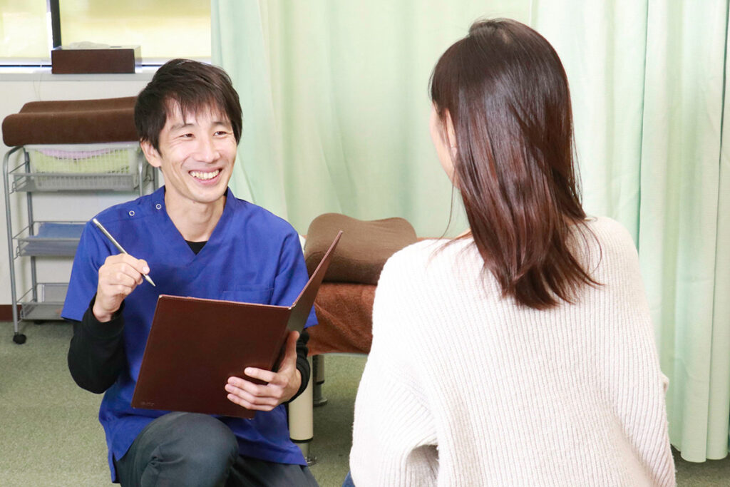 箕面 健寿の森整体院の施術