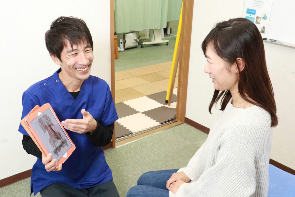 箕面 健寿の森整体院の施術