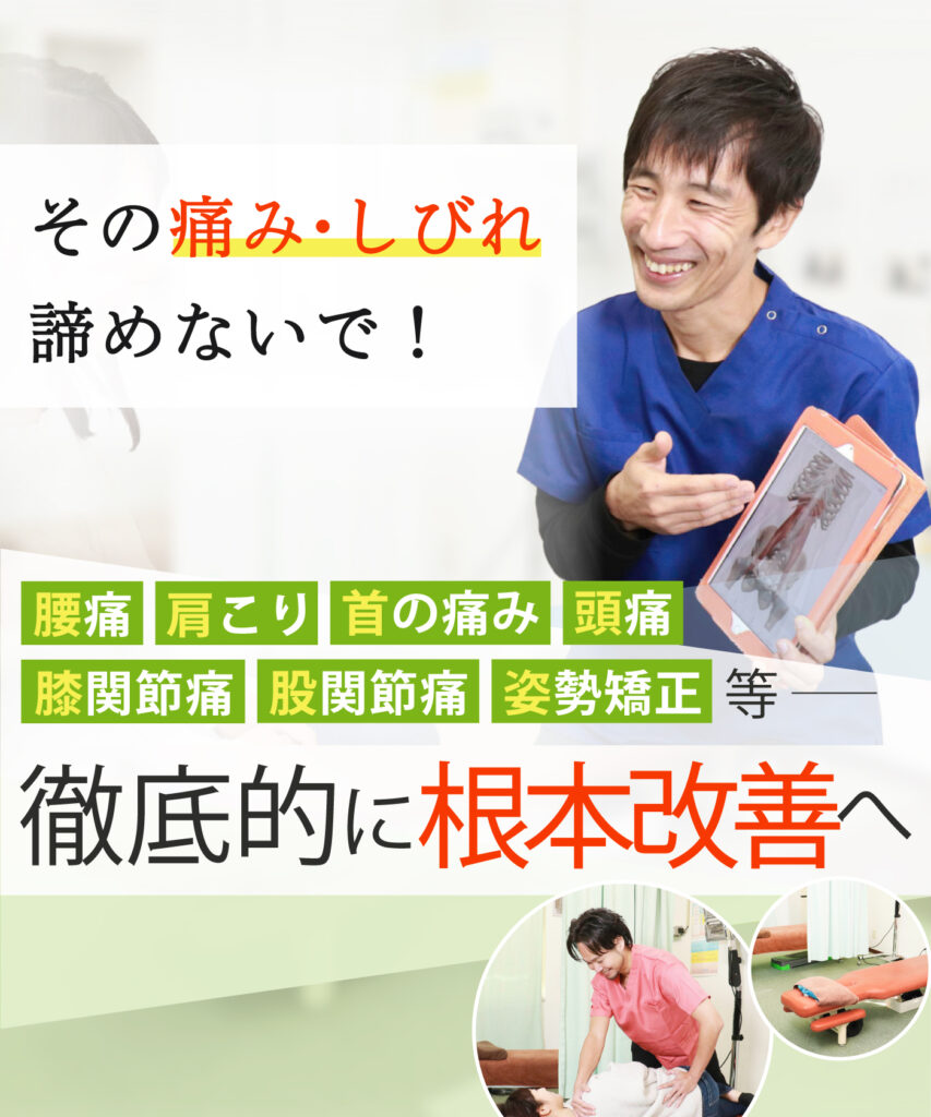 箕面市で整体院なら健寿の森整体院